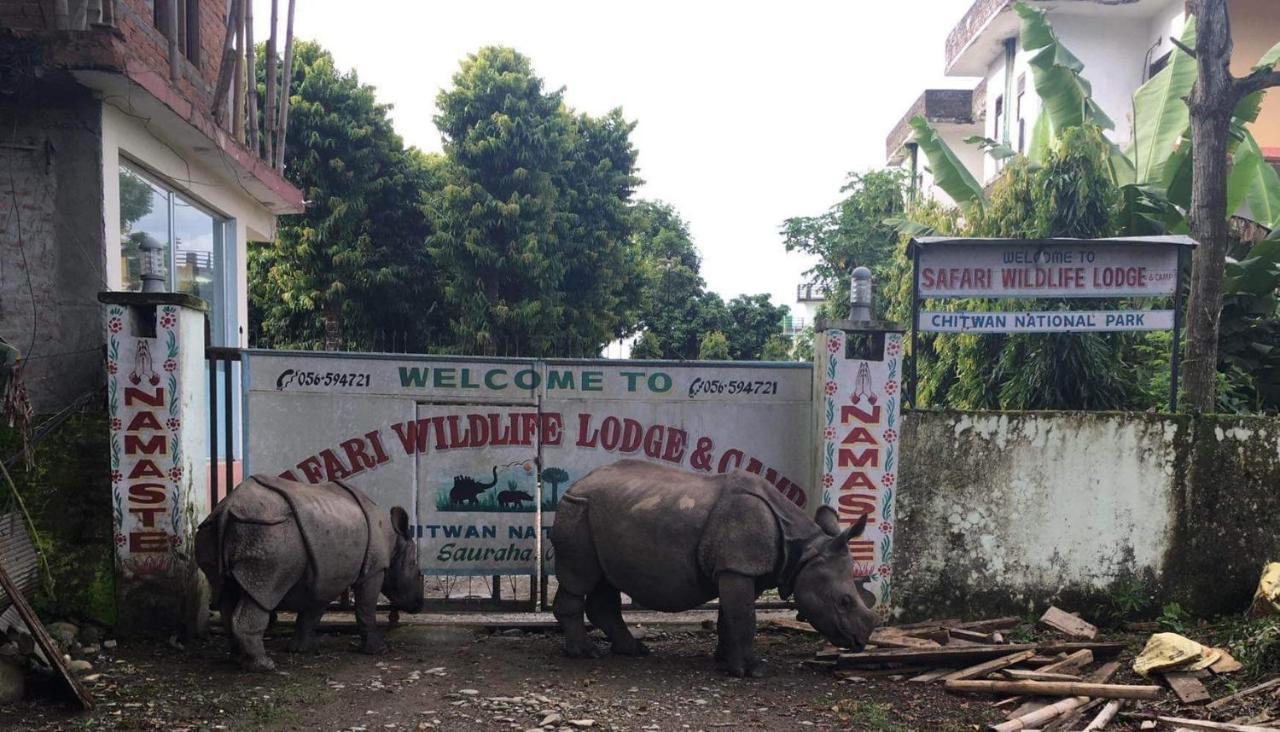 Safari Wildlife Lodge And Camp Chitwan Exterior photo